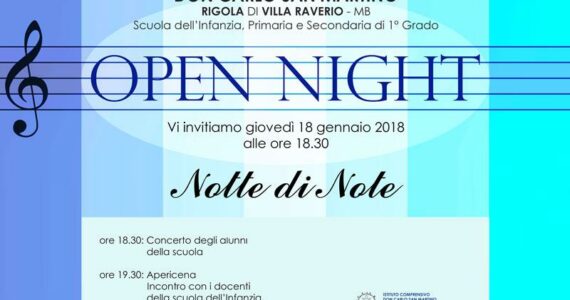 Opne Night - Don Carlo San Martino - Rigola